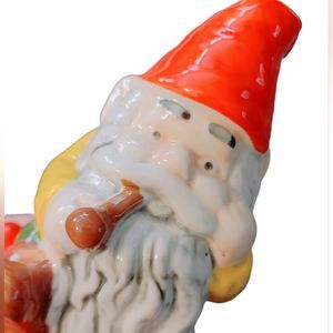 Porcelain Gnome 250ml Storage Jar